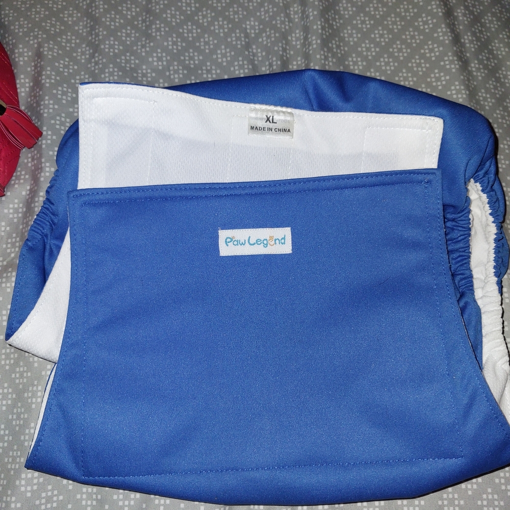 Paw Legend Blue Diaper Cover